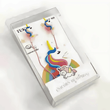 Unicorn Cartoon Wired Earphones – Stereo Sound for Kids & Toddlers