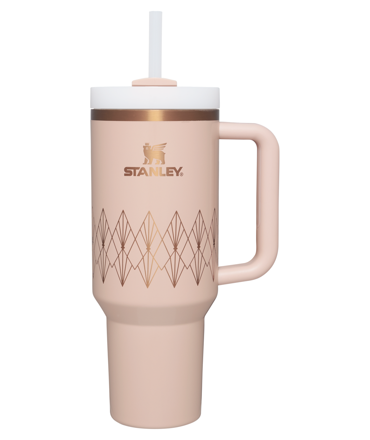 Stanley Deco Collection Quencher H2.0 FlowState™ Tumbler | 40 OZ | Stylish Hydration for All-Day Refreshment