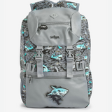 🦈 Smiggle Wild Side Foldover Backpack – Shark Edition | 22L