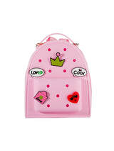 Silicone Jelly Mini Backpack – Small Size | Lightweight, Waterproof Bag for Women, Boys & Girls | Pool, Beach, Gym Use | Customizable with Charms | Easy to Clean (Black)