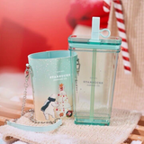 Starbucks Plastic Water Bottle with Strip (500ml)
