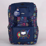 🚀 Smiggle “Limitless Explorer” Foldover Attach Backpack – Astronaut Galaxy Edition | 22L