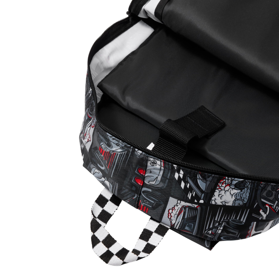 🖤🏎️ Smiggle® Sport Car Limitless Classic Attach Backpack | Approx. 17.8L | 42cm | 3Y+ 🚦💼