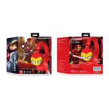 🎧 Iron Man Wireless Bluetooth Headset for Kids – Red & Gold Edition 🦸♂️🔥