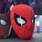 SpiderVision Luxe Mask | Red Color | Spider-Man Mask with Moving Eyes for Realistic Cosplay
