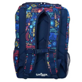 🚀 Smiggle “Limitless Explorer” Foldover Attach Backpack – Astronaut Galaxy Edition | 22L