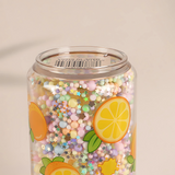 Transparent Plastic Water Bottle with Lid and Rope – 240ml - Pack of 1