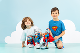 Premium Quality Superman 3D Socks for Kids | Fun, Cozy & Super Stylish, 20 Inches
