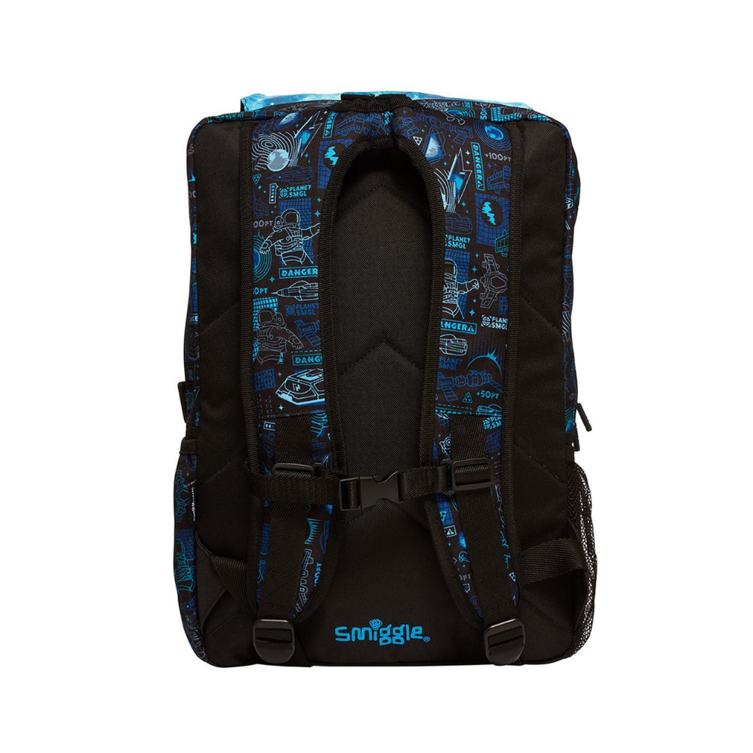 🌈 Smiggle “Bright Side” Foldover Attach Backpack – Colourful & Uplifting | 18” | 22L