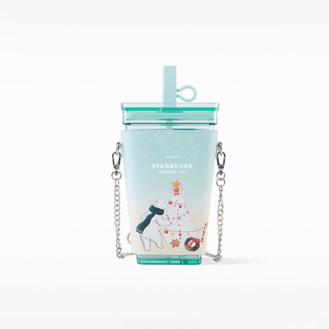 Starbucks Plastic Water Bottle with Strip (500ml)