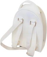 Silicone Jelly Mini Backpack – Small Size | Lightweight, Waterproof Bag for Women, Boys & Girls | Pool, Beach, Gym Use | Customizable with Charms | Easy to Clean (Black)