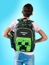 🟩🛠️ Minecraft x Smiggle® Classic Backpack | Approx. 19.6L | 42cm | Limited Edition 🎒🌍