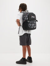 🖤🏎️ Smiggle® Sport Car Limitless Classic Attach Backpack | Approx. 17.8L | 42cm | 3Y+ 🚦💼