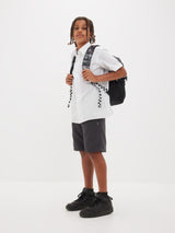 🖤🏎️ Smiggle® Sport Car Limitless Classic Attach Backpack | Approx. 17.8L | 42cm | 3Y+ 🚦💼