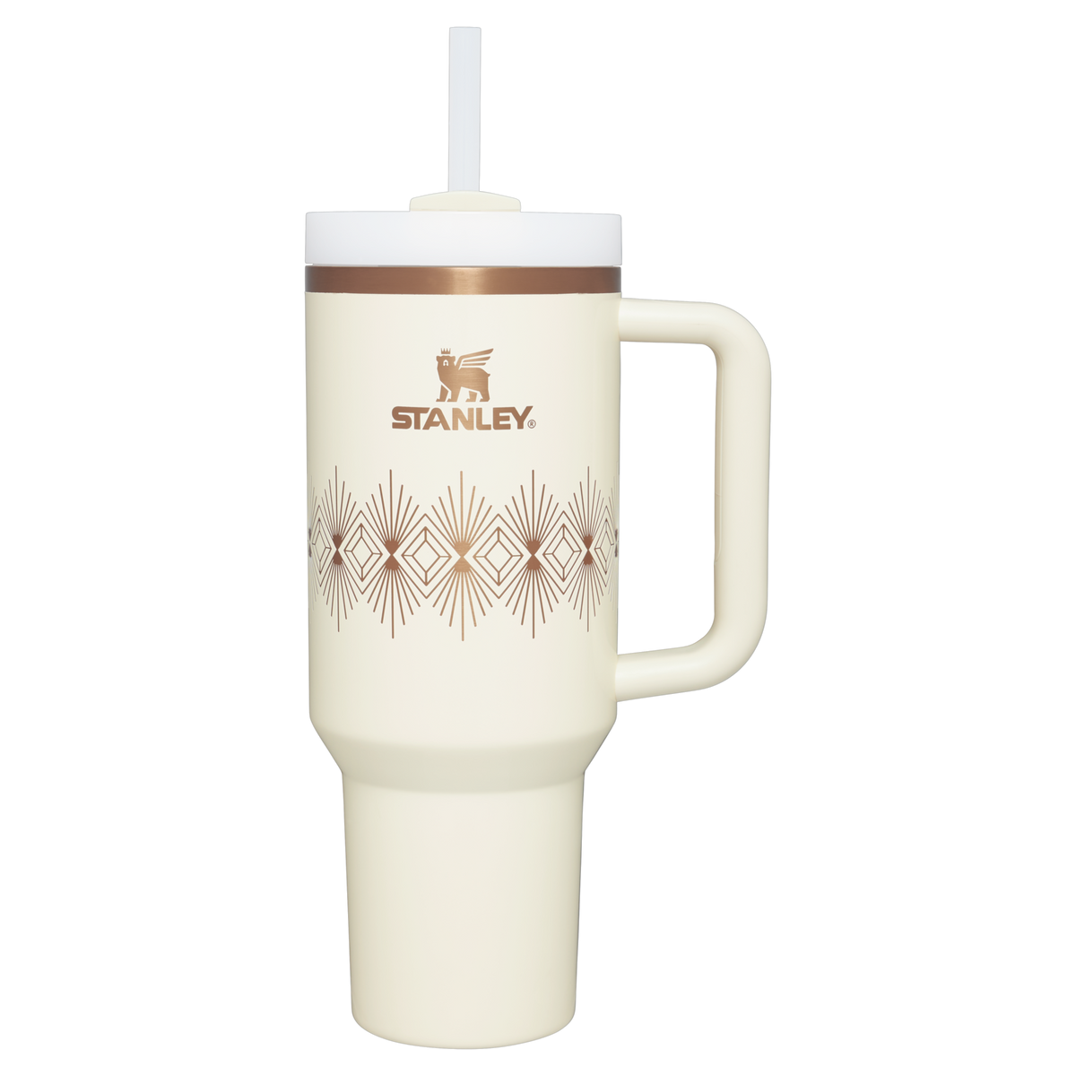 Stanley Deco Collection Quencher H2.0 FlowState™ Tumbler | 40 OZ | Stylish Hydration for All-Day Refreshment