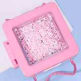 Cartoon Printed Piggy Bank with Password Lock For Kids toy_mbank_56