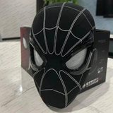 SpiderVision Luxe Mask | Black Color | Spider-Man Mask with Moving Eyes for Realistic Cosplay
