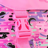 🌈 Smiggle “Limitless Explorer” Foldover Attach Backpack – Pink Cat Galaxy Edition | 22L