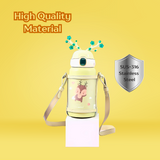 Stylish and Elegant Water Bottle with Vacuum Insulation - Reindeer Shaped (550ml) - Pack of 1
