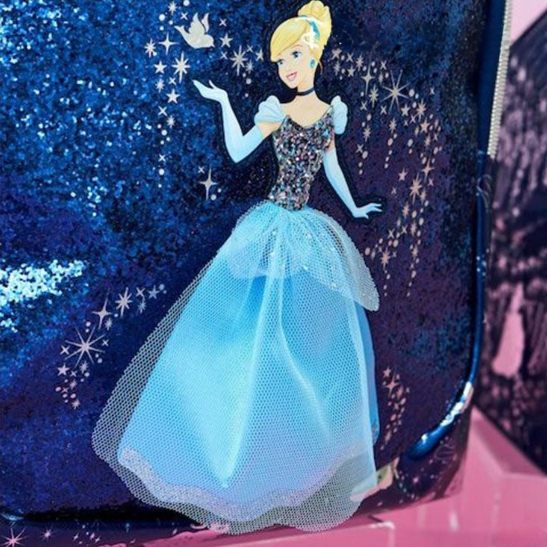Smiggle x Disney Princess Cinderella Classic Backpack for Kids - Exclusive Limited Edition