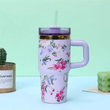 14Oz Stainless Steel Water Cup with Handle – Portable & Insulated