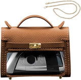 Mini Leather Essentials – House-Style AirPods Case & Multi-Use Bag for Keys & Makeup