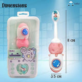 Pack of 2 – Rocket Theme Kids Toothbrush Set | Fun Space Design | Soft Bristles & Easy Grip