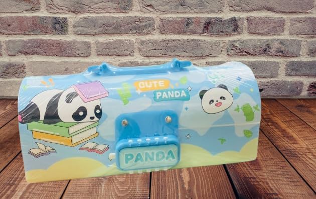 Stylish Password Lock Pencil Box for Kids – Multilayer Plastic Cartoon Pen Case (Unisex)