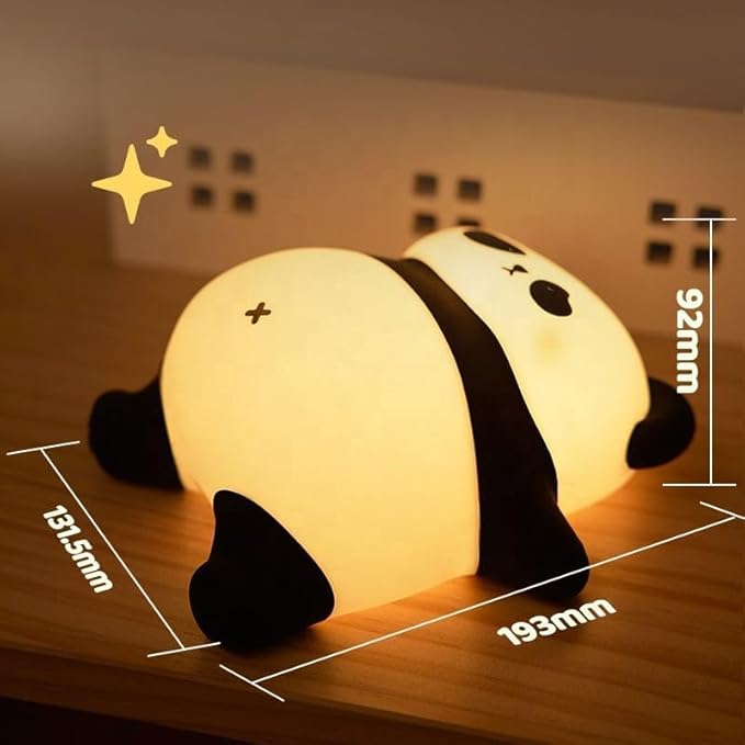 Cute Silicone Rechargeable Lamp for Kids Room