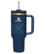 Stanley Deco Collection Quencher H2.0 FlowState™ Tumbler | 40 OZ | Stylish Hydration for All-Day Refreshment