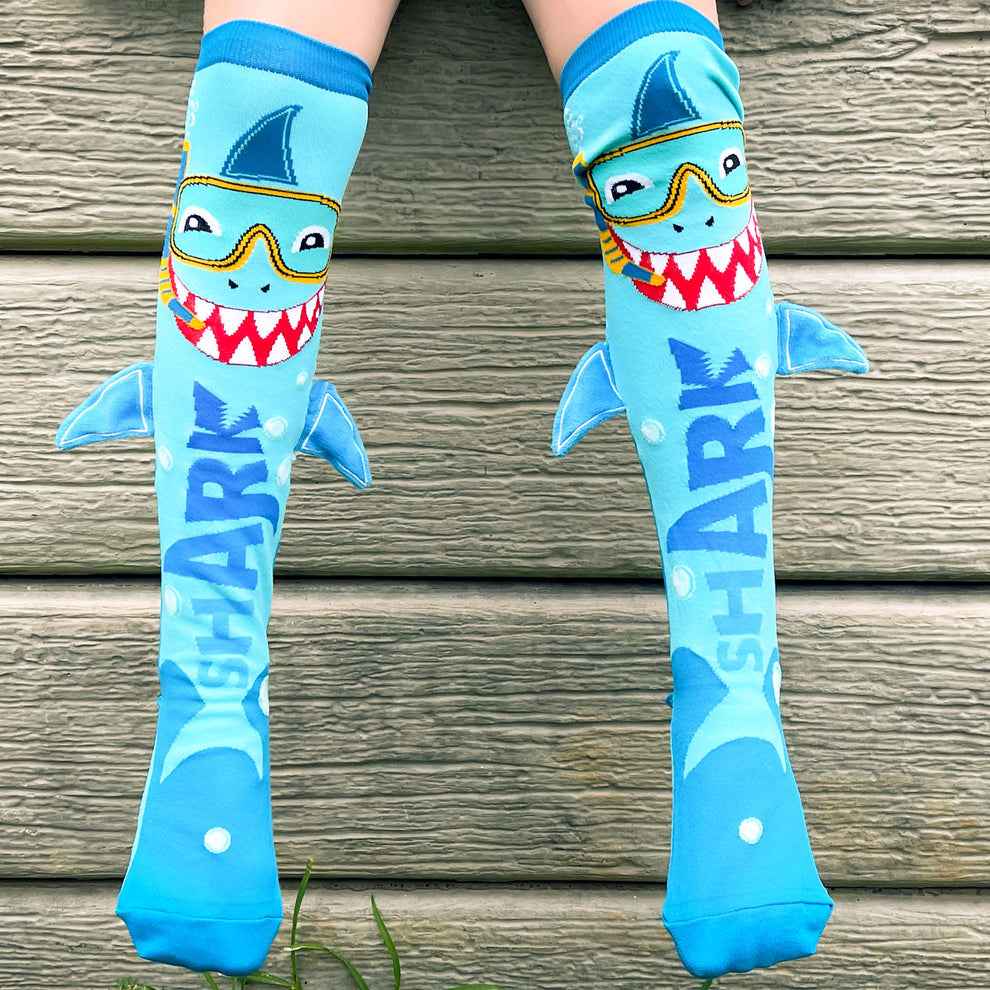 Premium Quality Shark 3D Socks for Kids | Fun, Cozy & Playful, 20 Inches