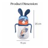 Rabbit Ear Design Kids Water Bottle - 450ml - Pack of 1