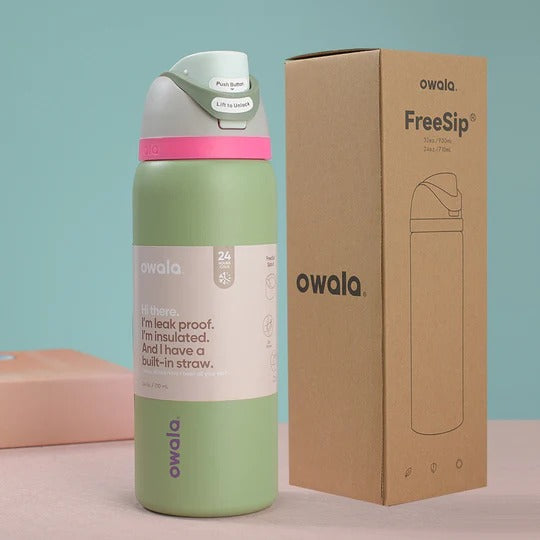 Owala Stainless Steel FreeSip 24 oz water bottle