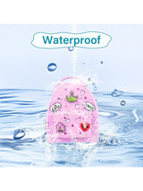 Silicone Jelly Mini Backpack – Small Size | Lightweight, Waterproof Bag for Women, Boys & Girls | Pool, Beach, Gym Use | Customizable with Charms | Easy to Clean (Black)