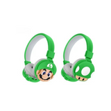🎧 Super Mario Wireless Bluetooth Headset for Kids – Red & Blue Edition 🎮⭐