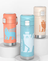 FlowSteady Bear Cub Bottle – 17oz Insulated Water Bottle for Kids