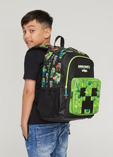 🟩🛠️ Minecraft x Smiggle® Classic Backpack | Approx. 19.6L | 42cm | Limited Edition 🎒🌍
