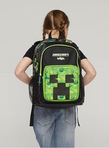 🟩🛠️ Minecraft x Smiggle® Classic Backpack | Approx. 19.6L | 42cm | Limited Edition 🎒🌍