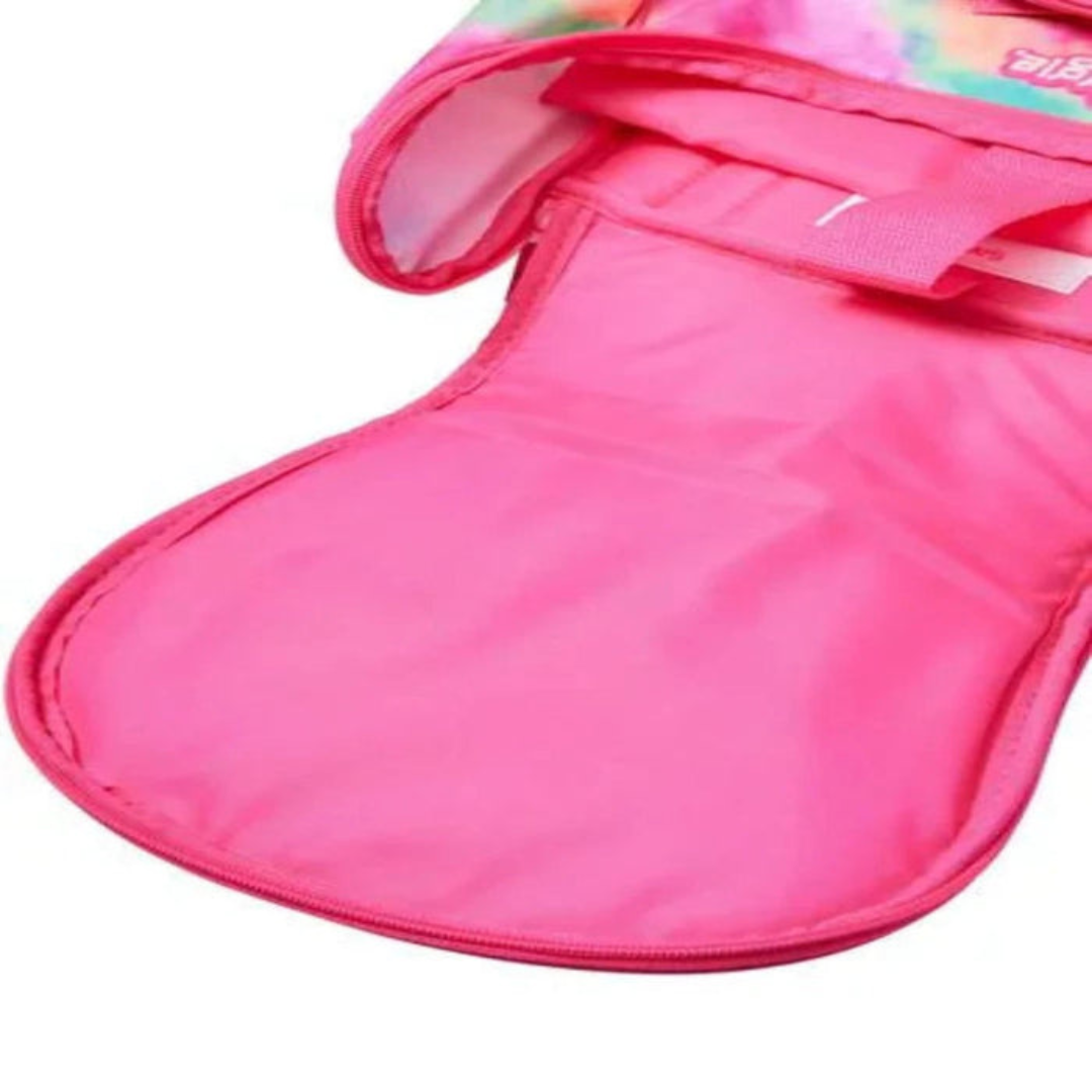 🌈 Smiggle “Limitless Explorer” Foldover Attach Backpack – Pink Cat Galaxy Edition | 22L