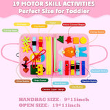 Busy Board Montessori Toy – 25-in-1 Educational Activity Board 🎓✨