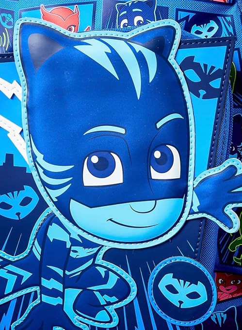 🦸♂️💥 Smiggle PJ Masks Power Heroes Junior Character Backpack | Approx. 14.8L | 14.9 Inches | 3Y+ 💥🦸♀️