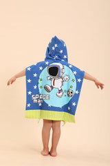 Kids' Hooded Bath & Beach Towel – Soft & Absorbent | Multi-Character