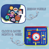 Busy Board Montessori Toy – 25-in-1 Educational Activity Board 🎓✨