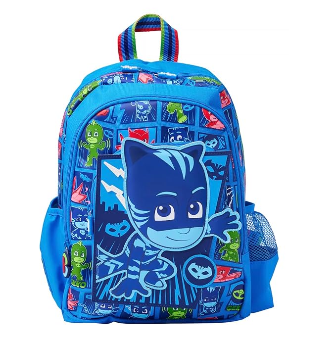 🦸♂️💥 Smiggle PJ Masks Power Heroes Junior Character Backpack | Approx. 14.8L | 14.9 Inches | 3Y+ 💥🦸♀️