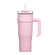 40oz Water Bottle with Handle - BPA-Free Stainless Steel Insulated Water Bottle with Straws, Leak-Proof - Pack of 1