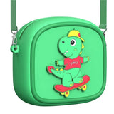 Multicolor Silicone Sling Bag – Stylish & Kid-Friendly! 🎒✨