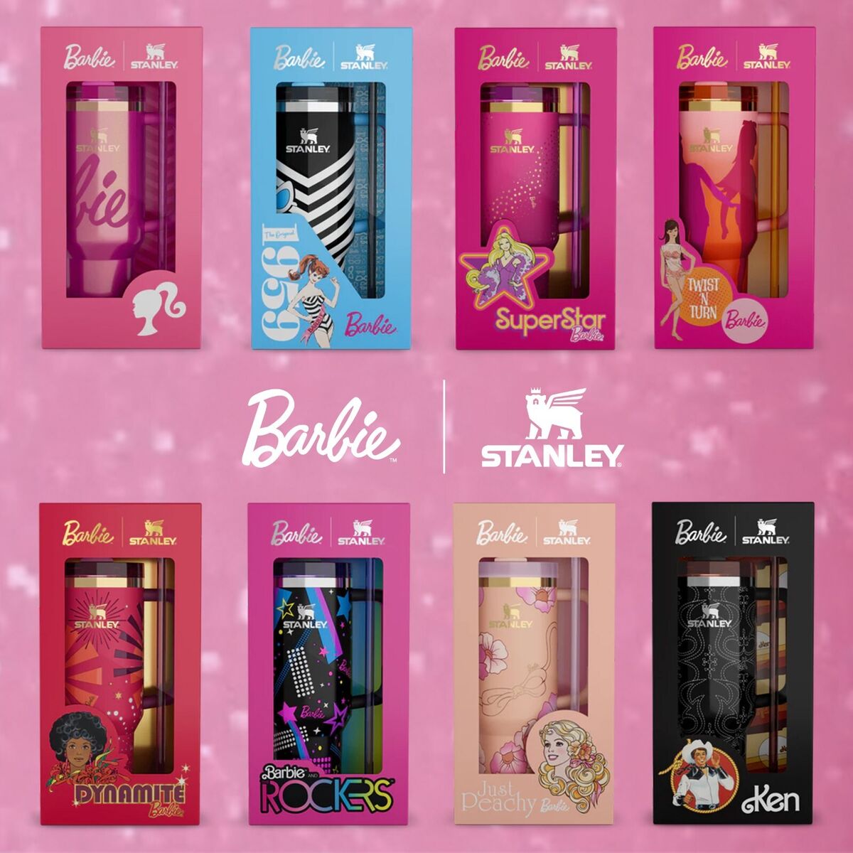 Barbie™ x Stanley Limited Edition 40oz 1.8L - Tumbler Type Water Bottle