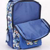 🎮 Smiggle Foldover Backpack – Video Games Blue Edition | 18" | Ages 3+