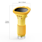 Portable Digital Microscope for Kids - 1000X Magnification, Adjustable LED Lights, and Built-in Storage