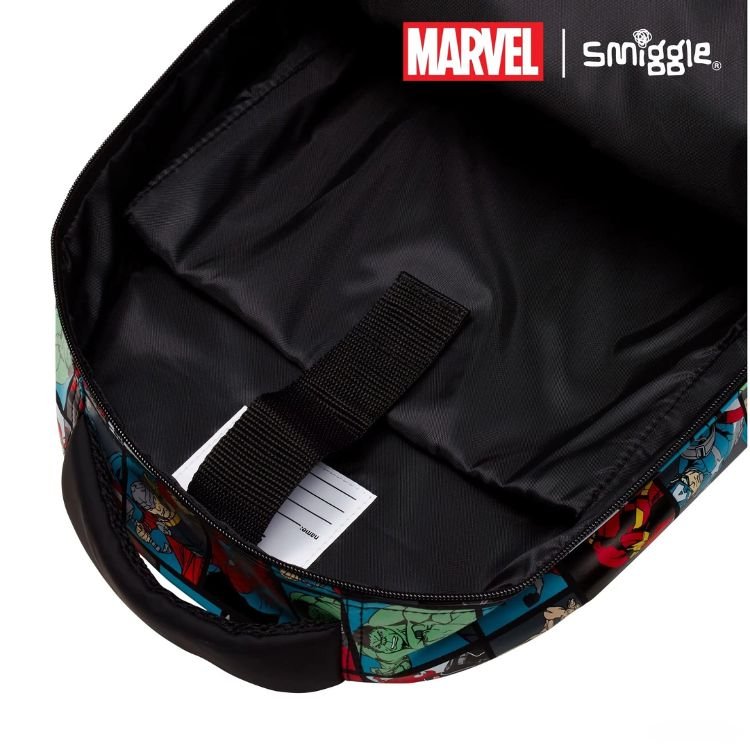 💥 Marvel x Smiggle Classic Backpack - Unleash the Power of You! 17.8L Capacity 🎒